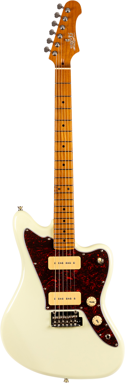 JET Guitars JJ-300 P90 Olympic White - ILT Group AB