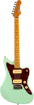 JET Guitars JJ-300 P90 Sea F Green