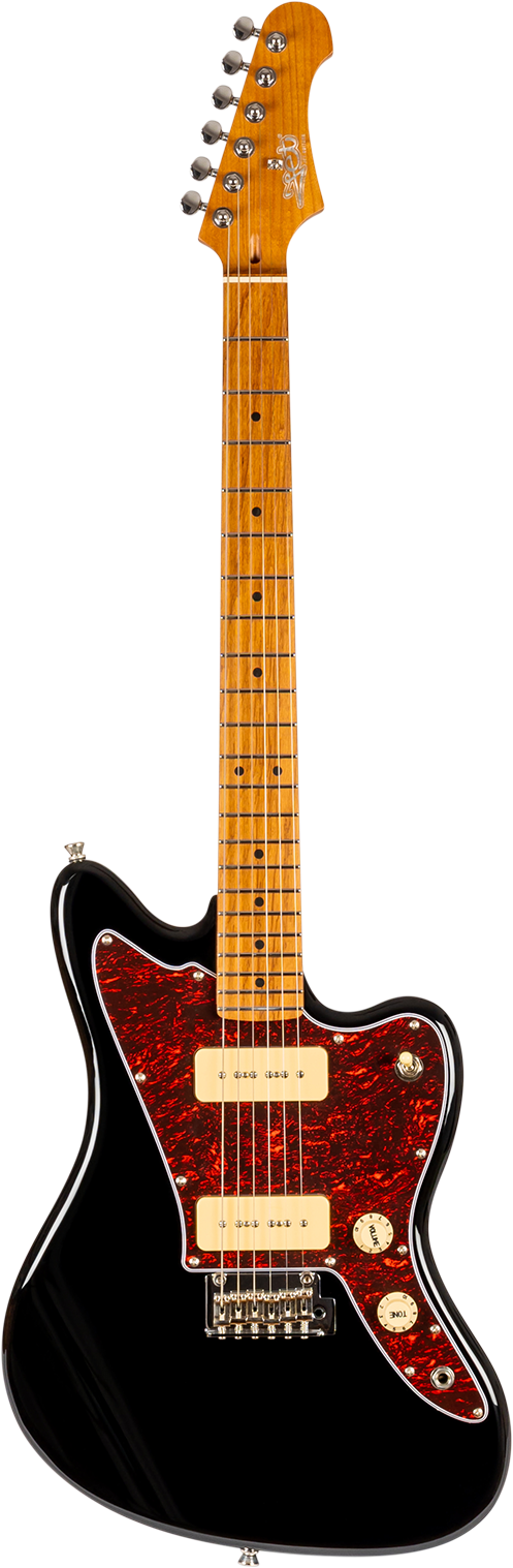 JET Guitars JJ-300 P90 Black - ILT Group AB