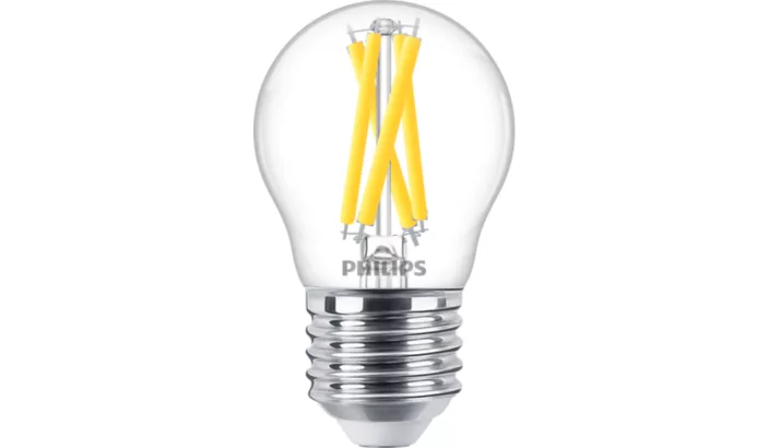 LED Klot 40W (3,4W) E27 Klar Dimbar - Philips - 2