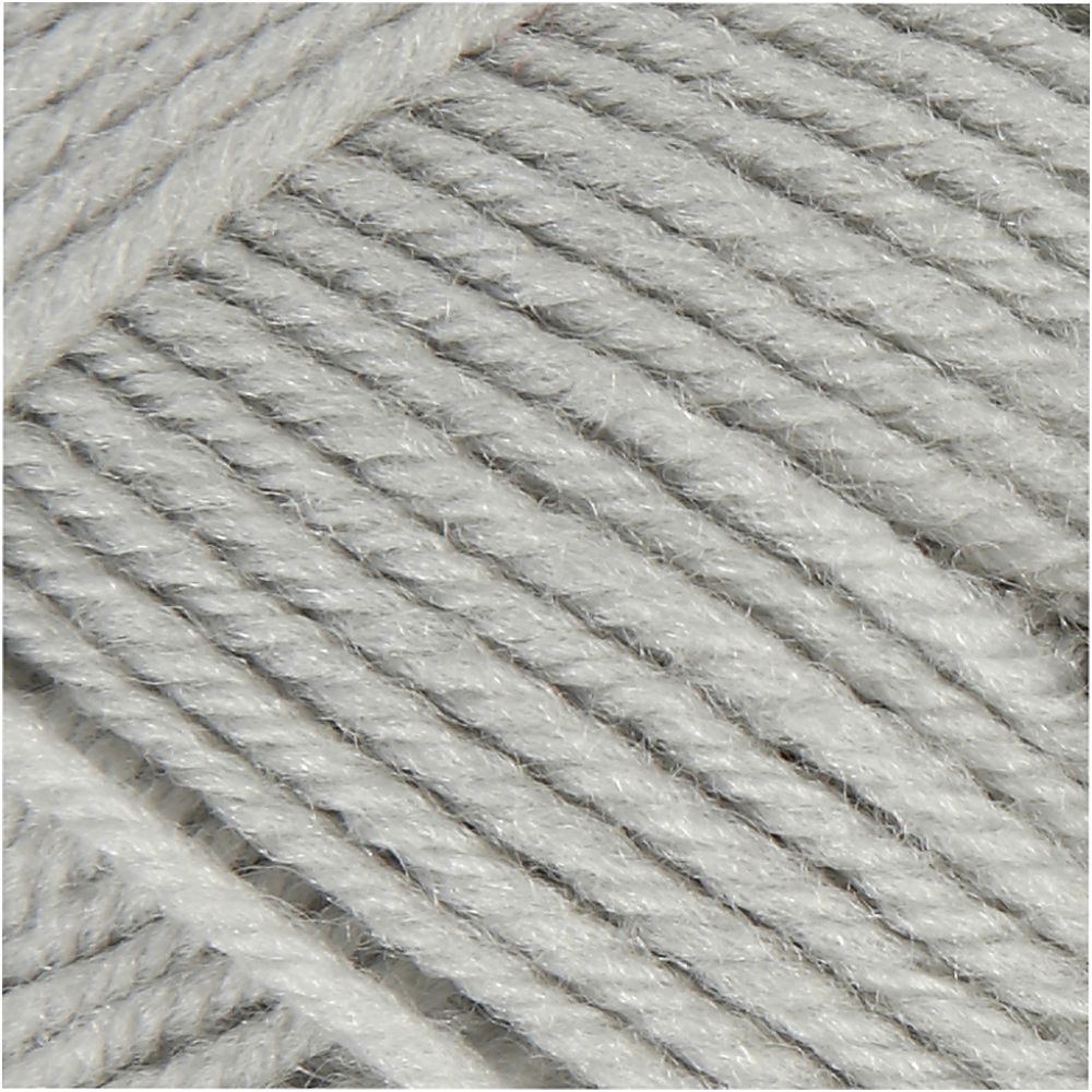 Baby Woll Yarn - Ljusgrå
