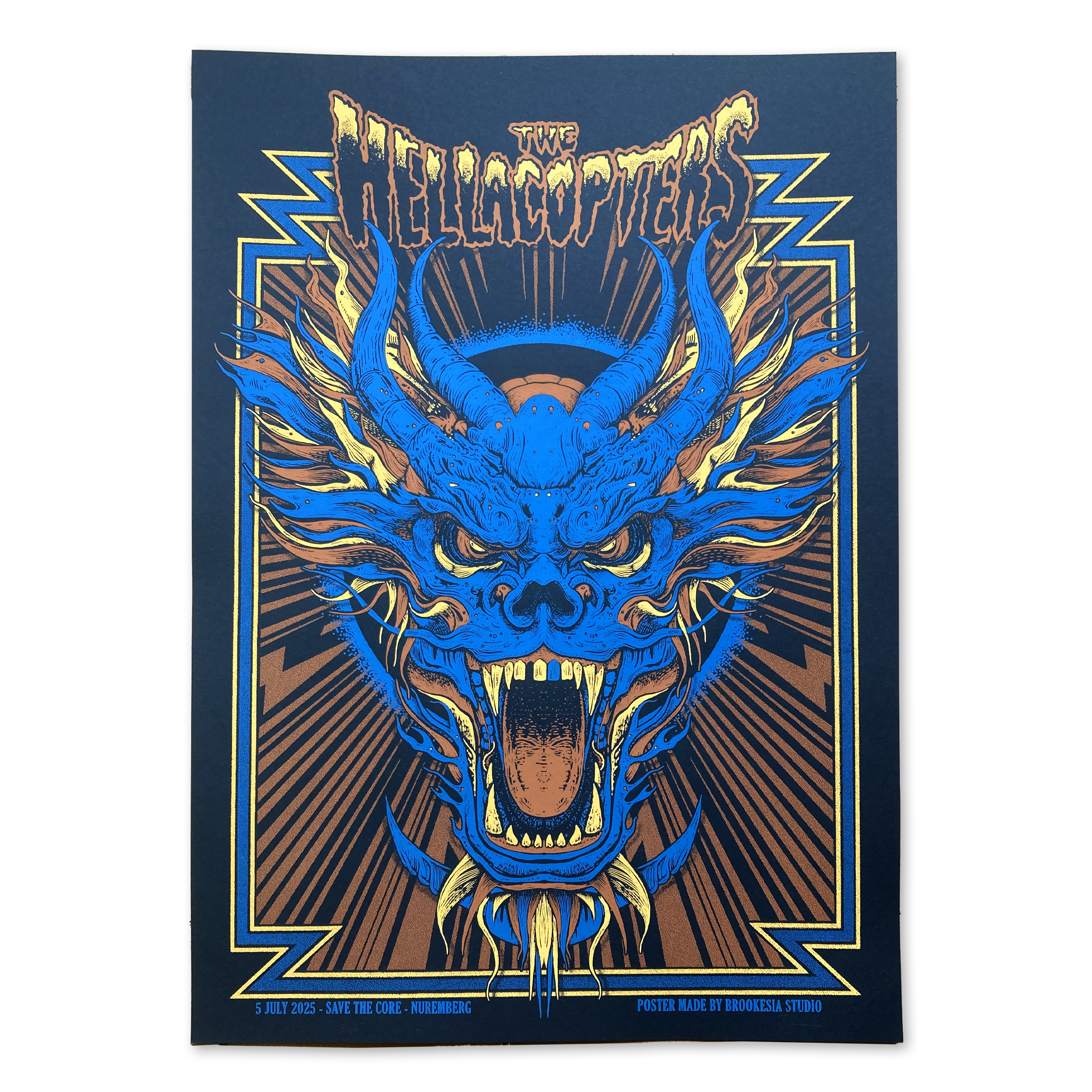 THE HELLACOPTERS - POSTER, SAVE THE CORE - 2