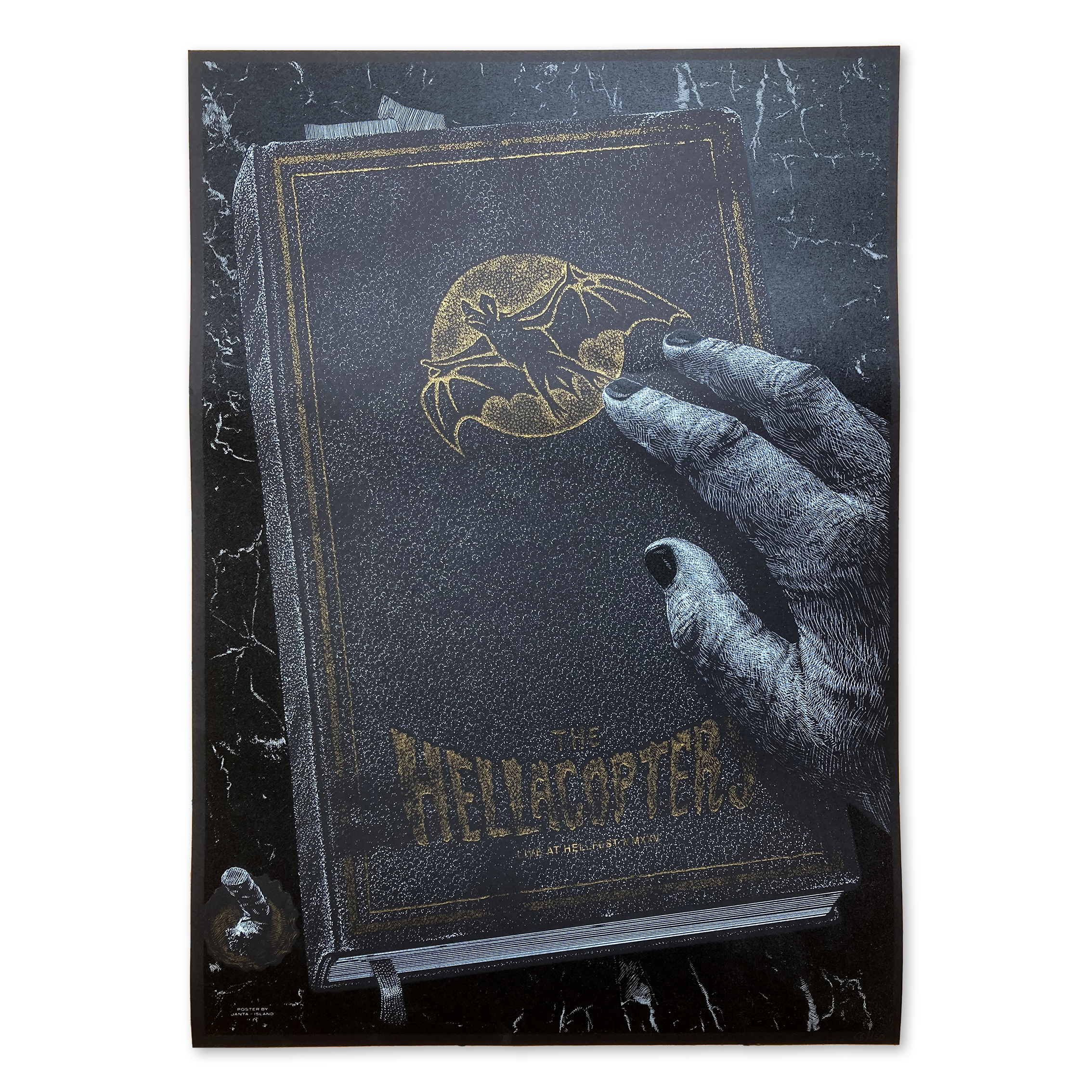 THE HELLACOPTERS - POSTER, HELLFEST