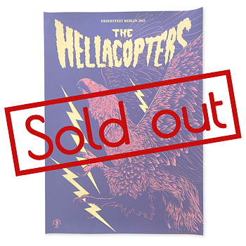 THE HELLACOPTERS - POSTER, DESERTFEST
