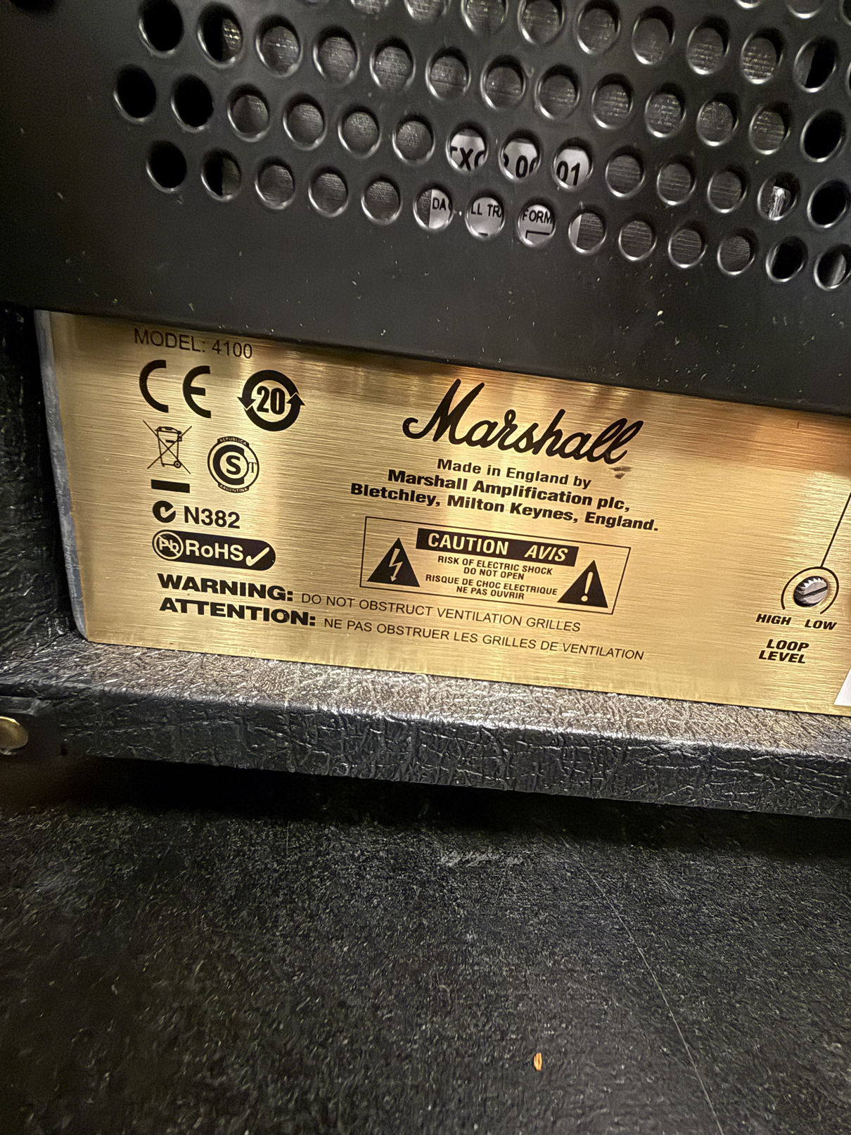 Marshall JCM-900 MR4100 - 3