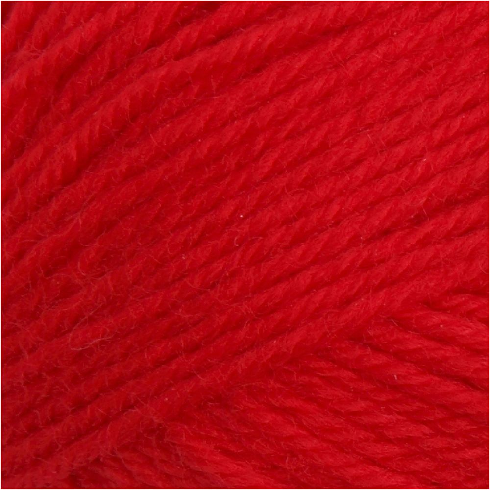 Baby Wool Yarn - Röd