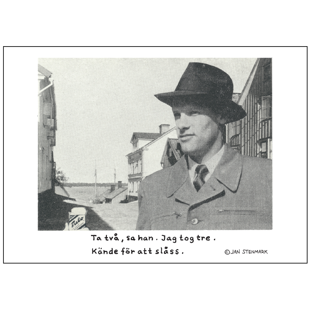 Poster Jan Stenmark "Tulo" 50x70 cm