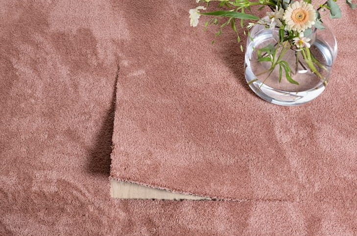Textilplatta - Mezzo Square Rose - 3