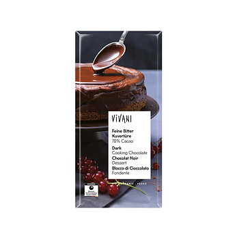 vegansk ekologisk blockchoklad 150g vivani