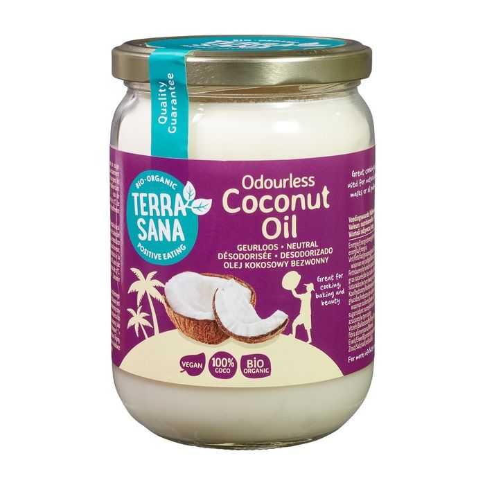 Ekologisk doftfri kokosolja 500ml TerraSana