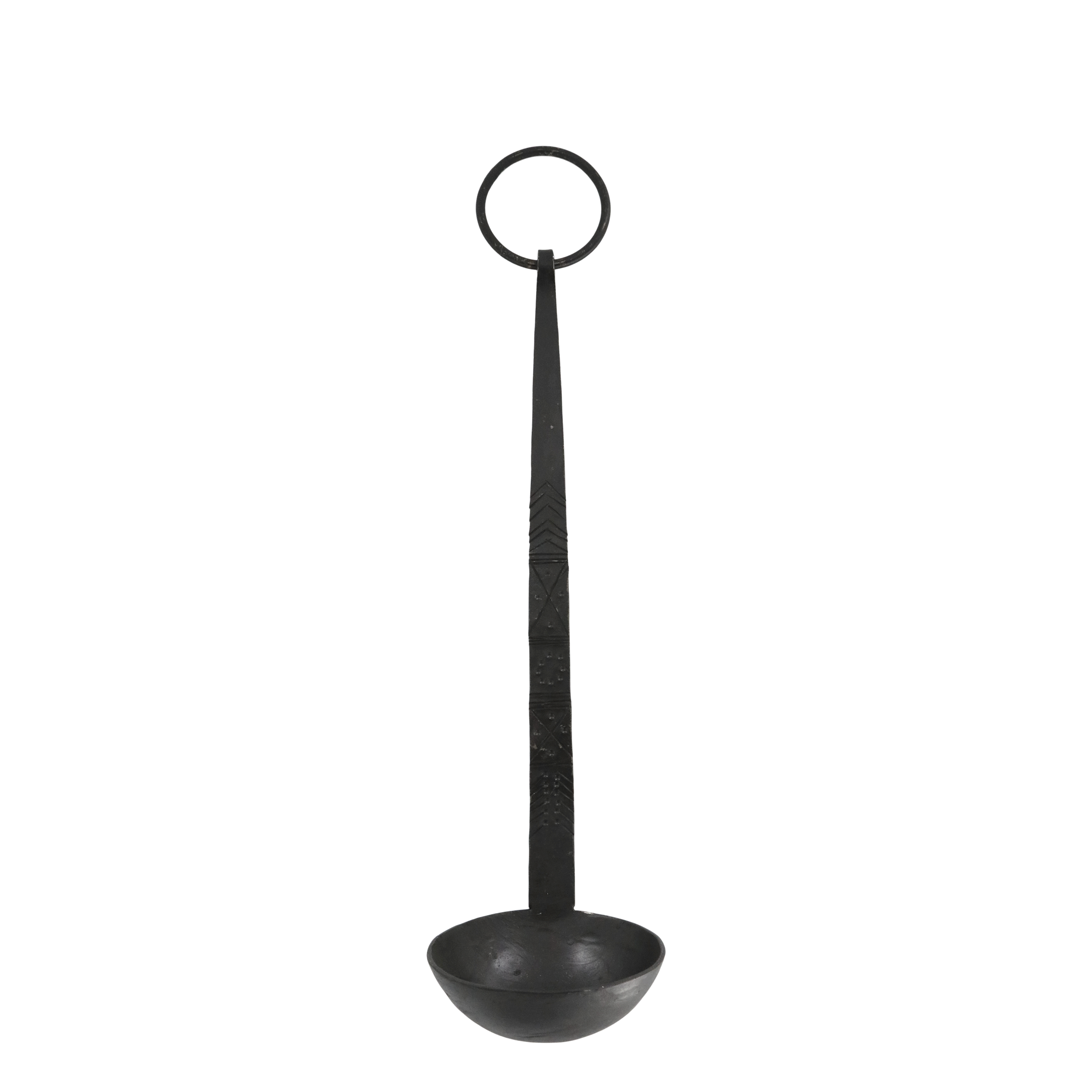 Ljusstake - Järnsked - Slev - Skopa - Antique - Large - 5
