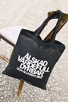 Tygkasse i mint: Älskad, värdefull, dyrbar. Och allmänt bra.