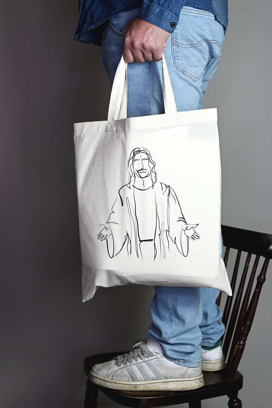 Tygkasse i natur: Jesus - 4