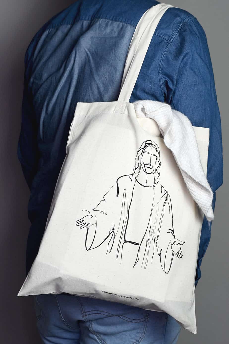 Tygkasse i natur: Jesus - 6