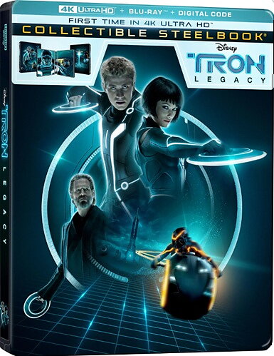Tron: Legacy - Limited Edition Steelbook (BLU-RAY 4K ULTRA HD + BLU-RAY)