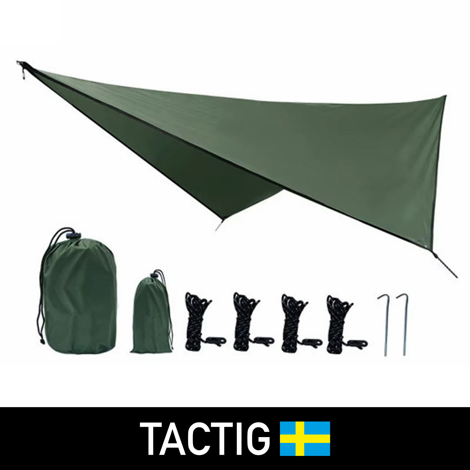 Tarp 3,6 x 2,9 meter, Tactig