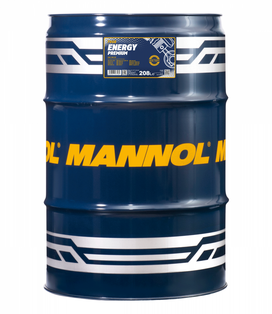 MANNOL 5W-30 ENERGY PREMIUM 7908 208L