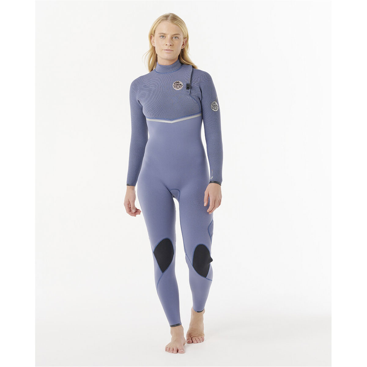 Rip Curl våtdräkt dam E-Bomb 4/3 Zip Free grey blue 26