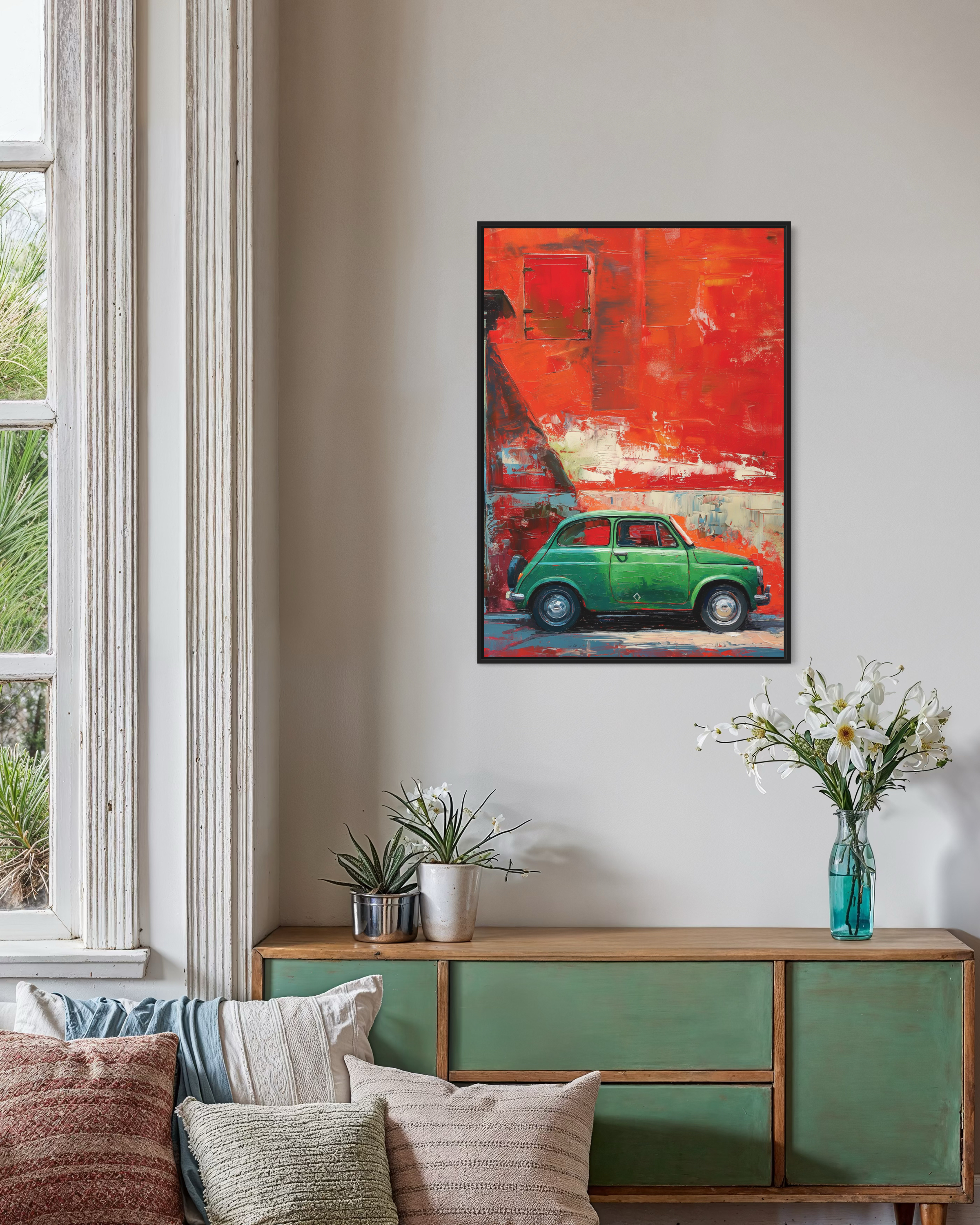 Green Fiat - Poster