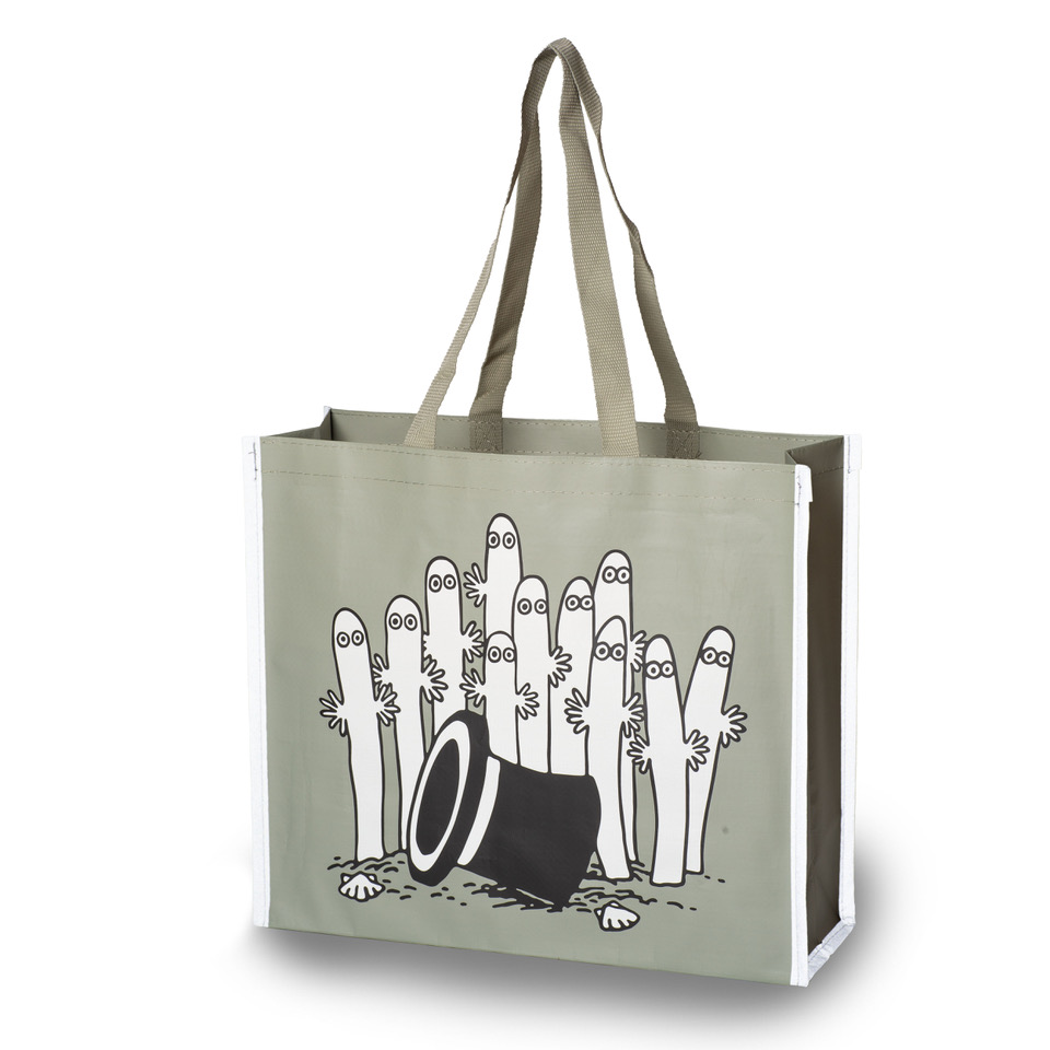 Moomin shoppingbag 41x35 cm,  The Hattifatteners