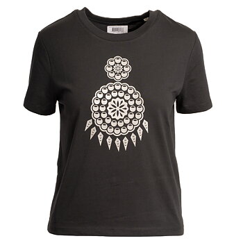 T-shirt Dubbel Risku Svart