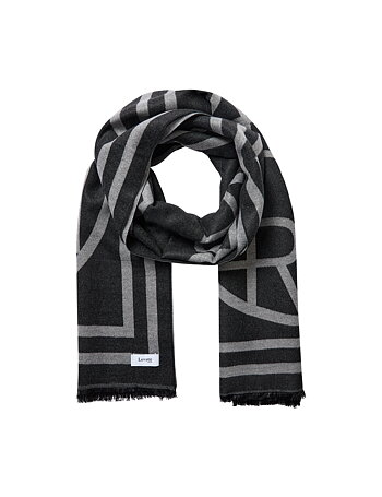 Levéte Room - Hartley 1 Scarf Dark Grey M Combi