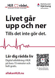 Alla kan HLR flyer