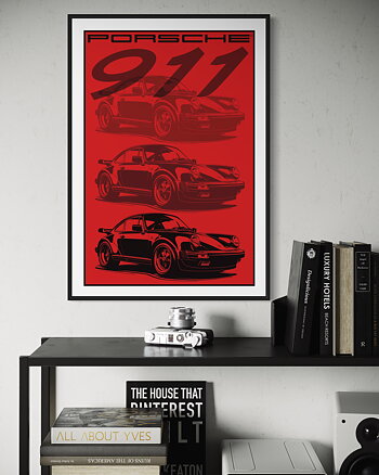 Porsche 911 - Poster