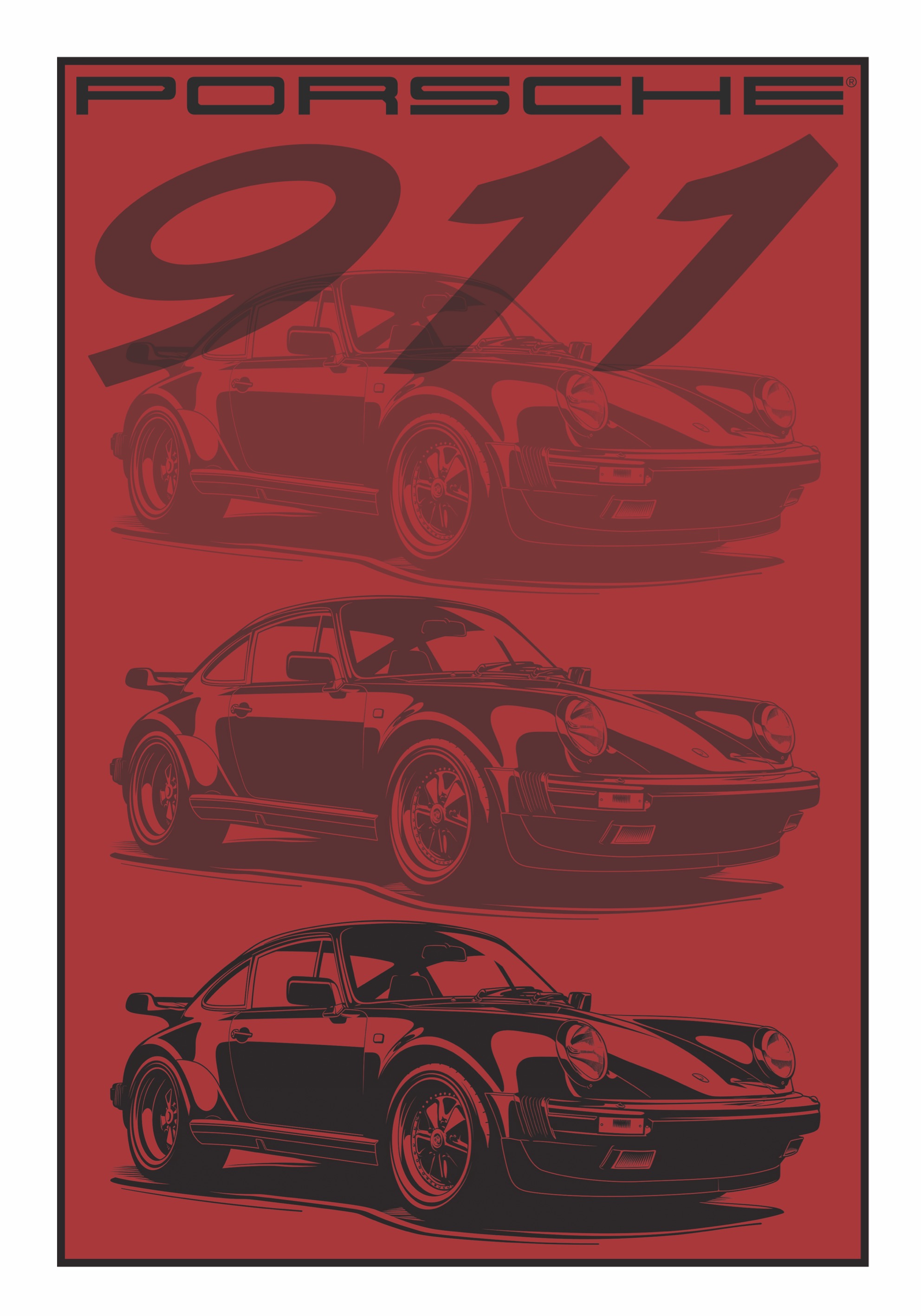 Porsche 911 - Poster - 2