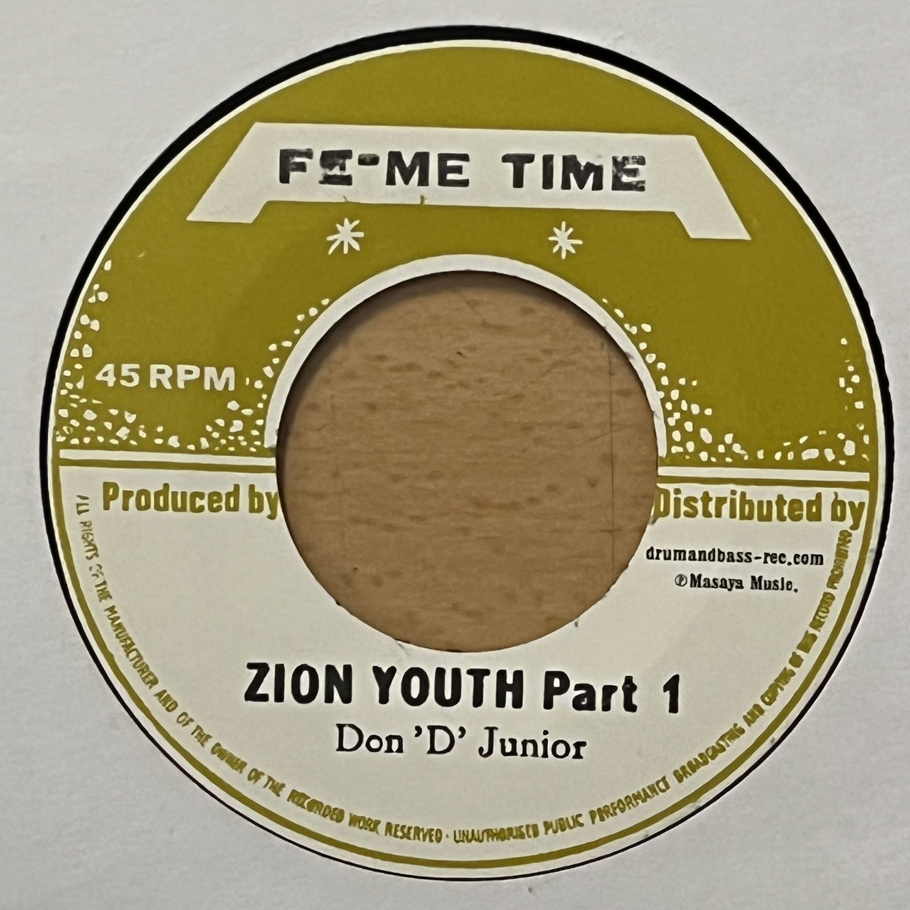 Don 'D' Junior – Zion Youth Part 1