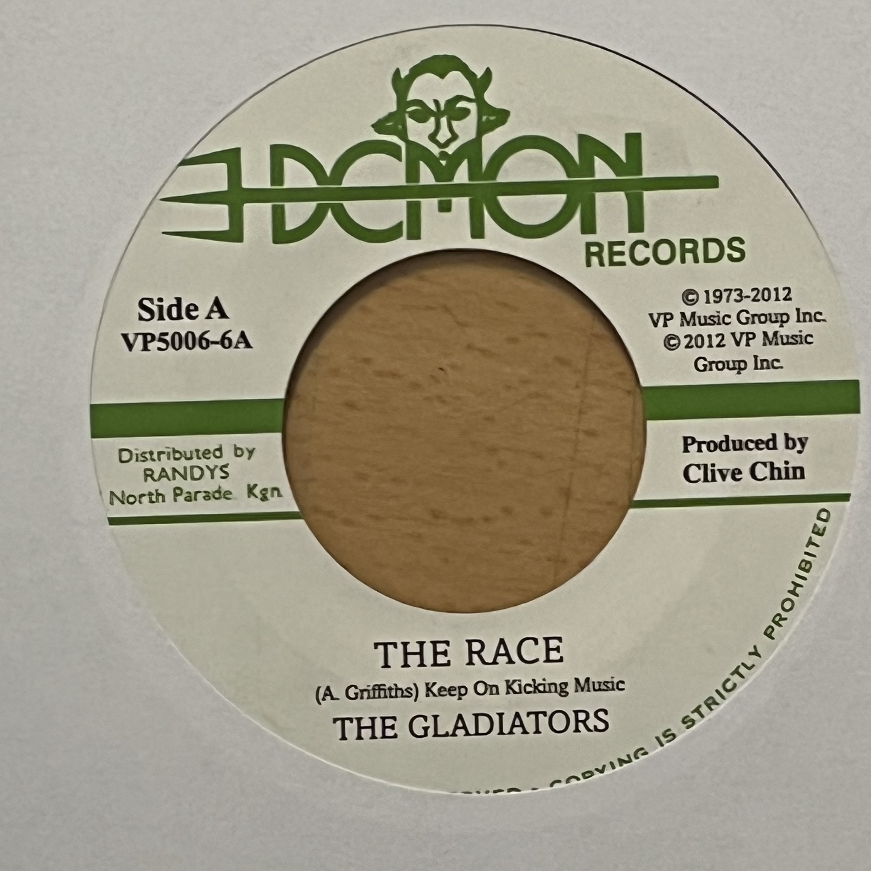 The Gladiators – The Race - Simmer Down