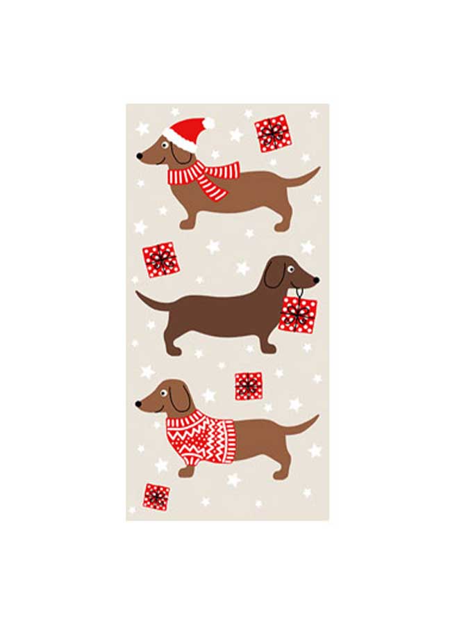 Handkerchiefs Christmas Dachshund