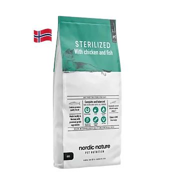 Nordic Nature Cat Sterilized - Various sizes