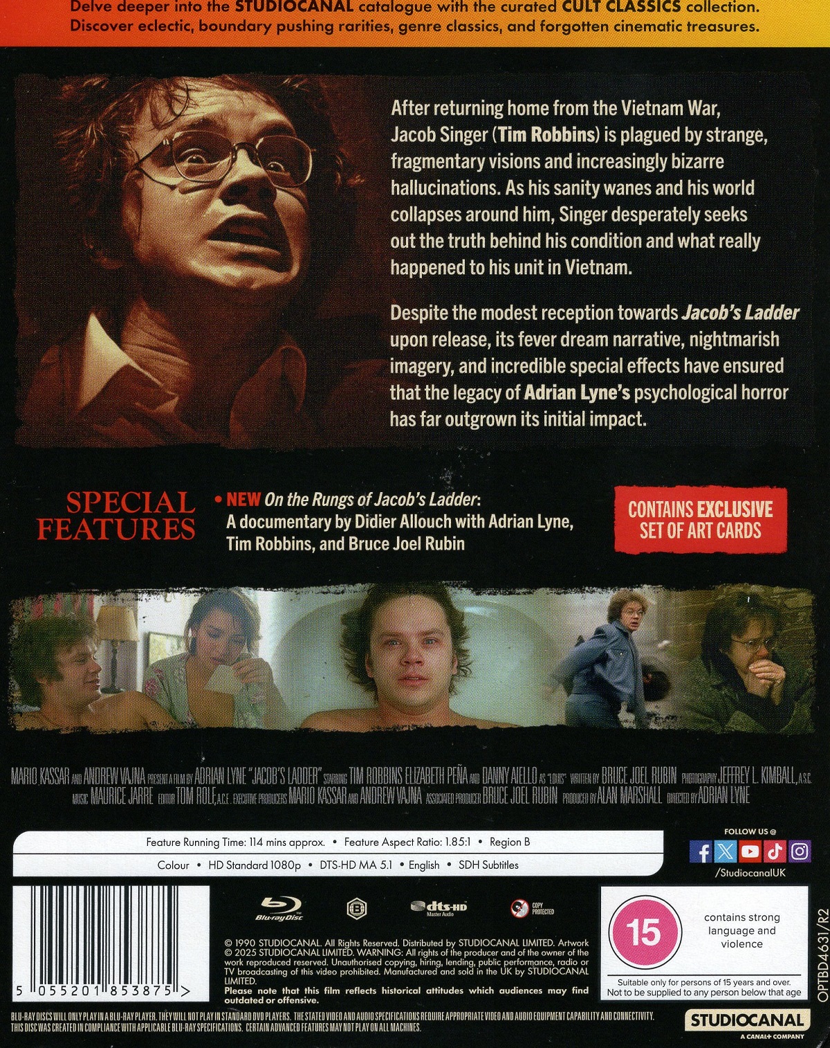 Jacob's Ladder (ej svensk text) (Blu-ray) - 2