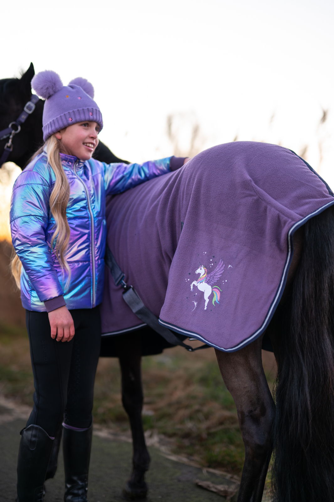 Horse Guard Sanna TYKT dobbelt fleece dekken - 4