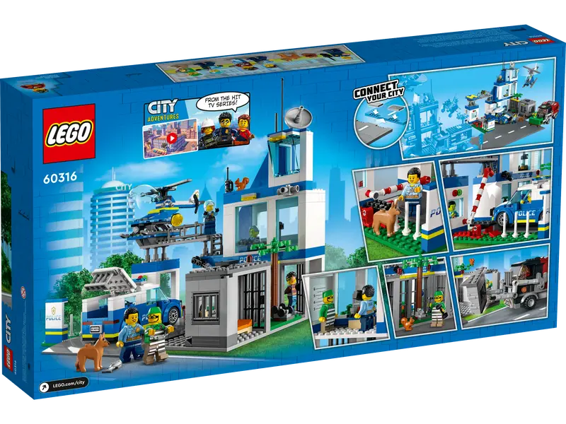 LEGO City 60316 Polisstation - 9