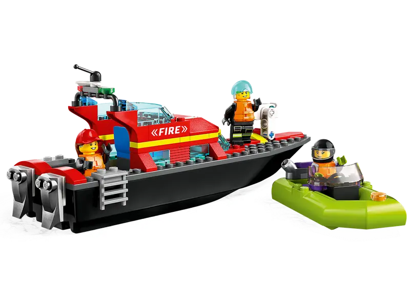LEGO City 60373 Brandräddningsbåt - 3