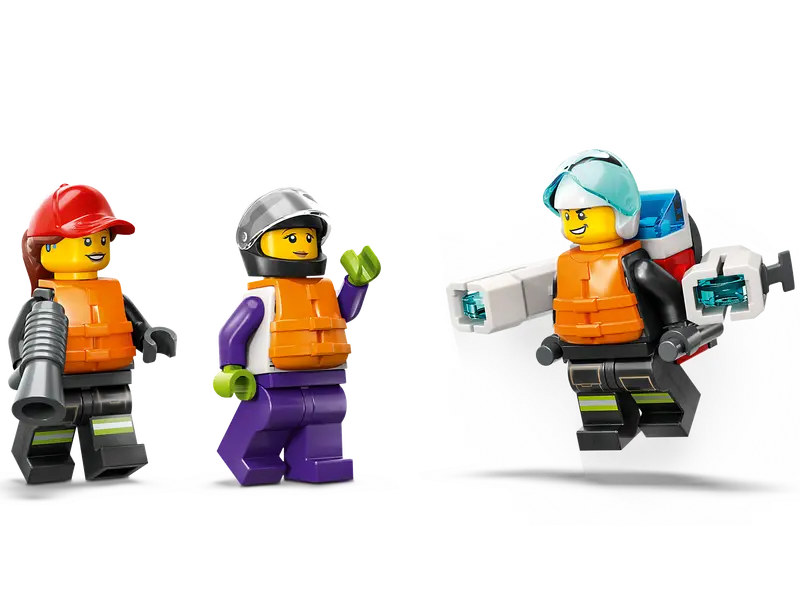 LEGO City 60373 Brandräddningsbåt - 9