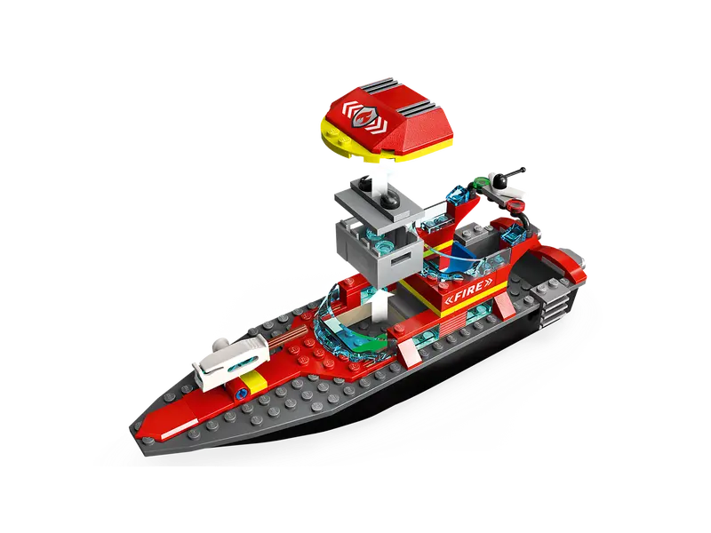 LEGO City 60373 Brandräddningsbåt - 6