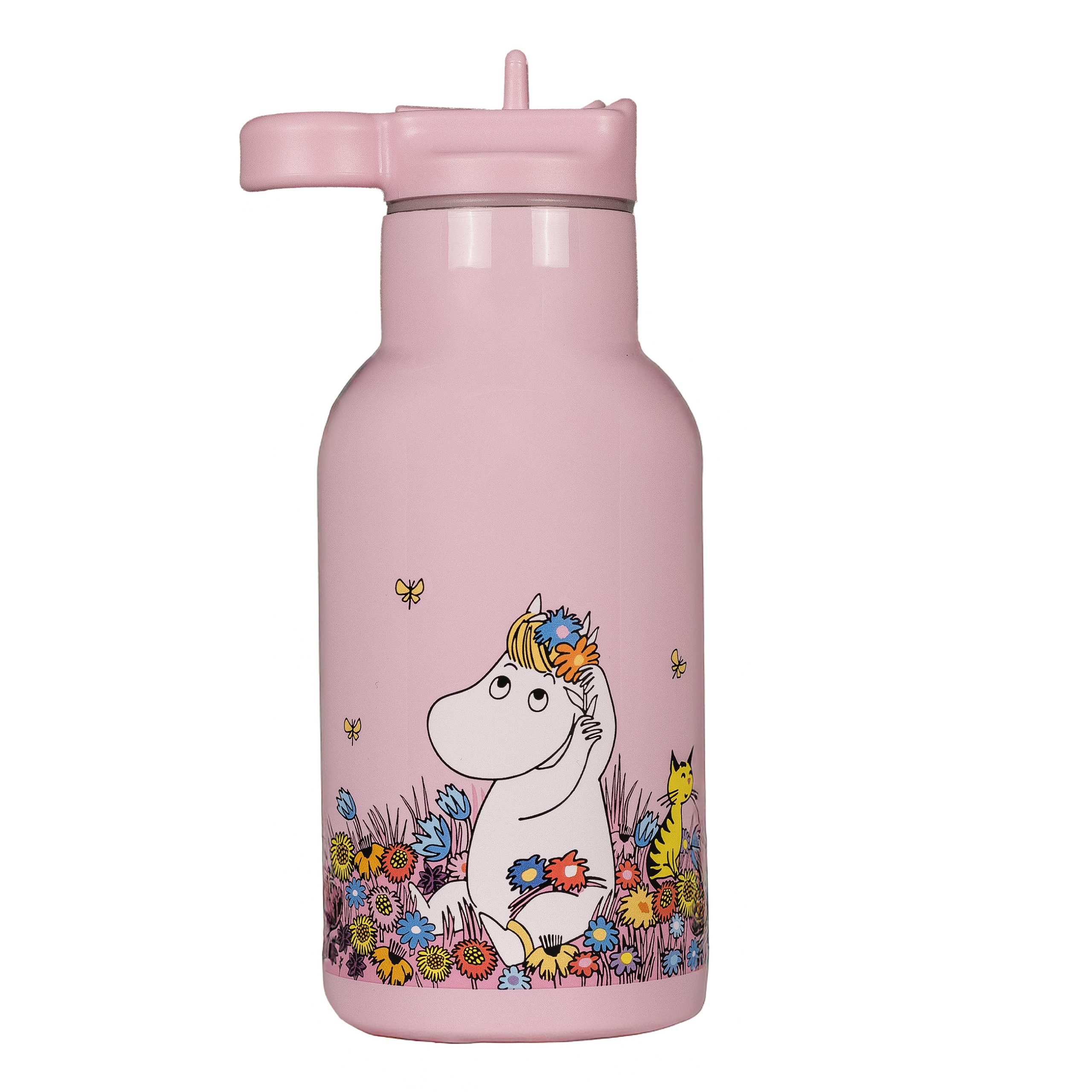 Mumin Äng, Vattenflaska, Rosa - Rätt Start
