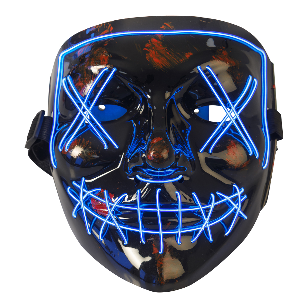 LED Mask Horror Blue
