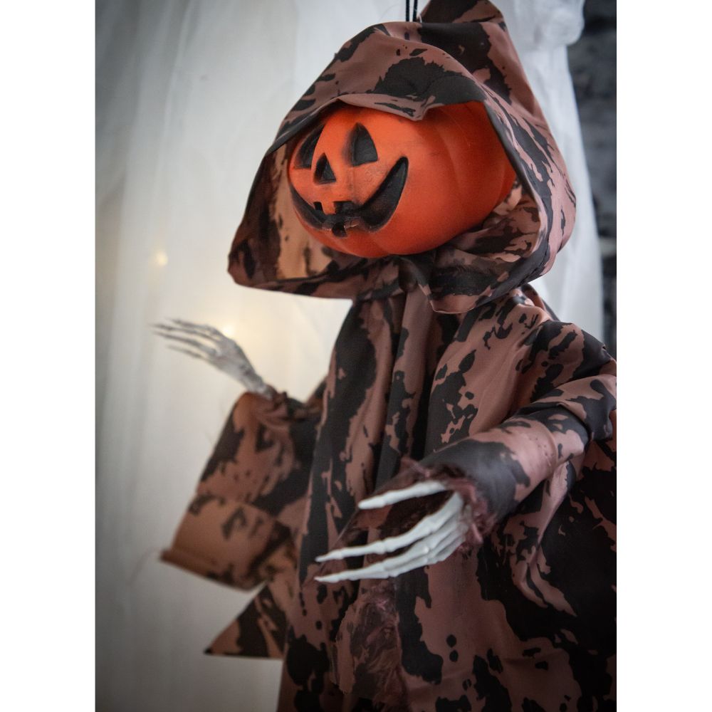 Hanging Pumpkin Man 100 cm - 2