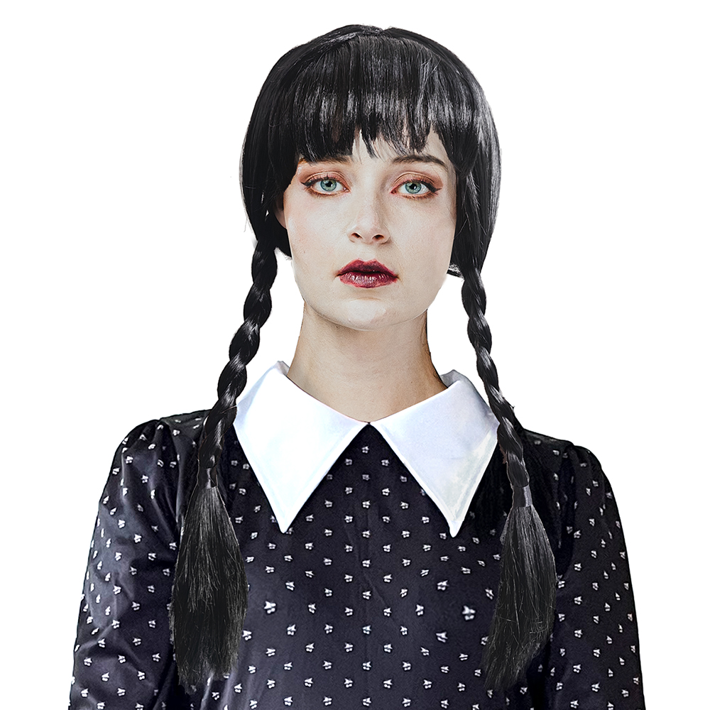 Wig Black W. Braids
