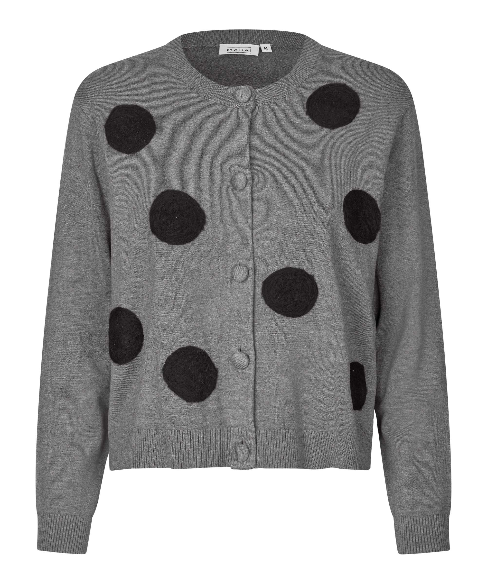 Malika Cardigan - Grey Melange - Masai