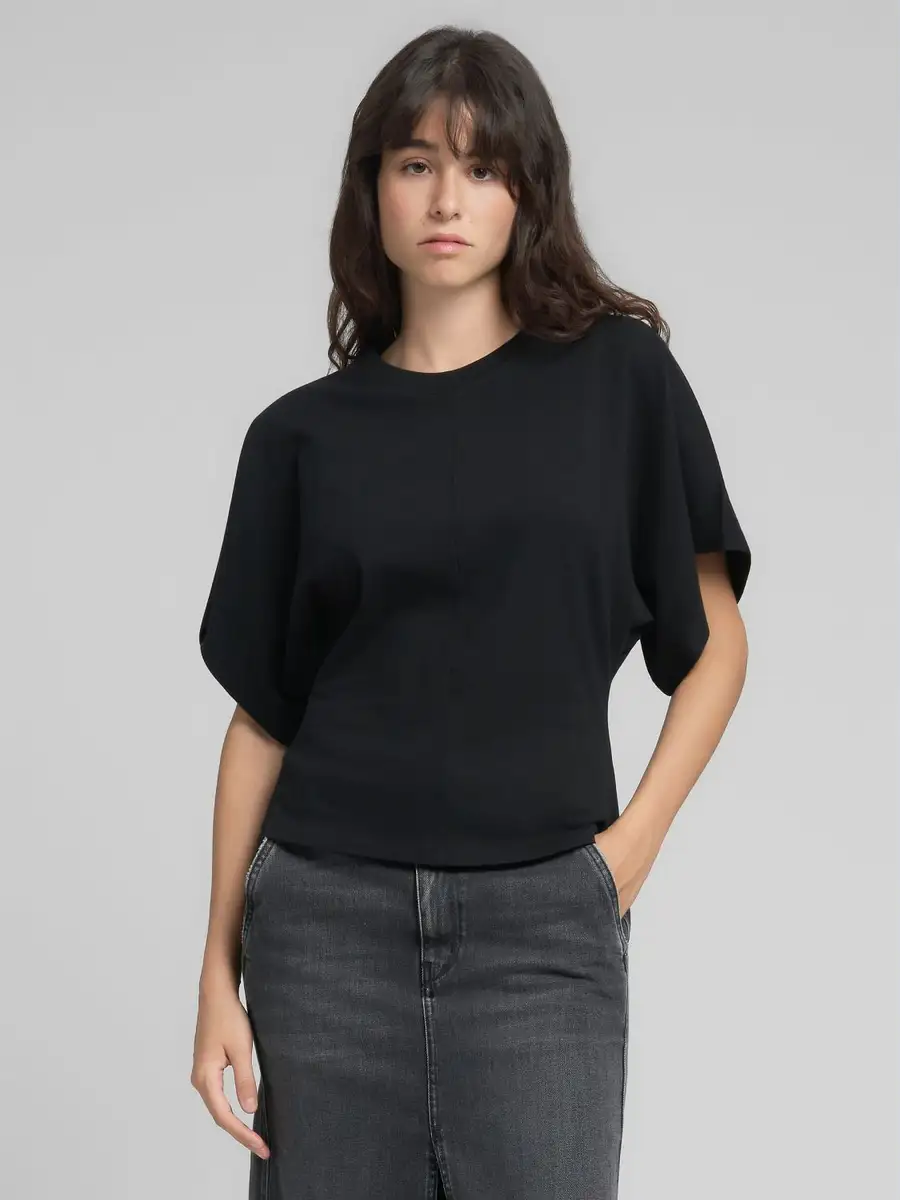 Replay T-shirt with Seams
