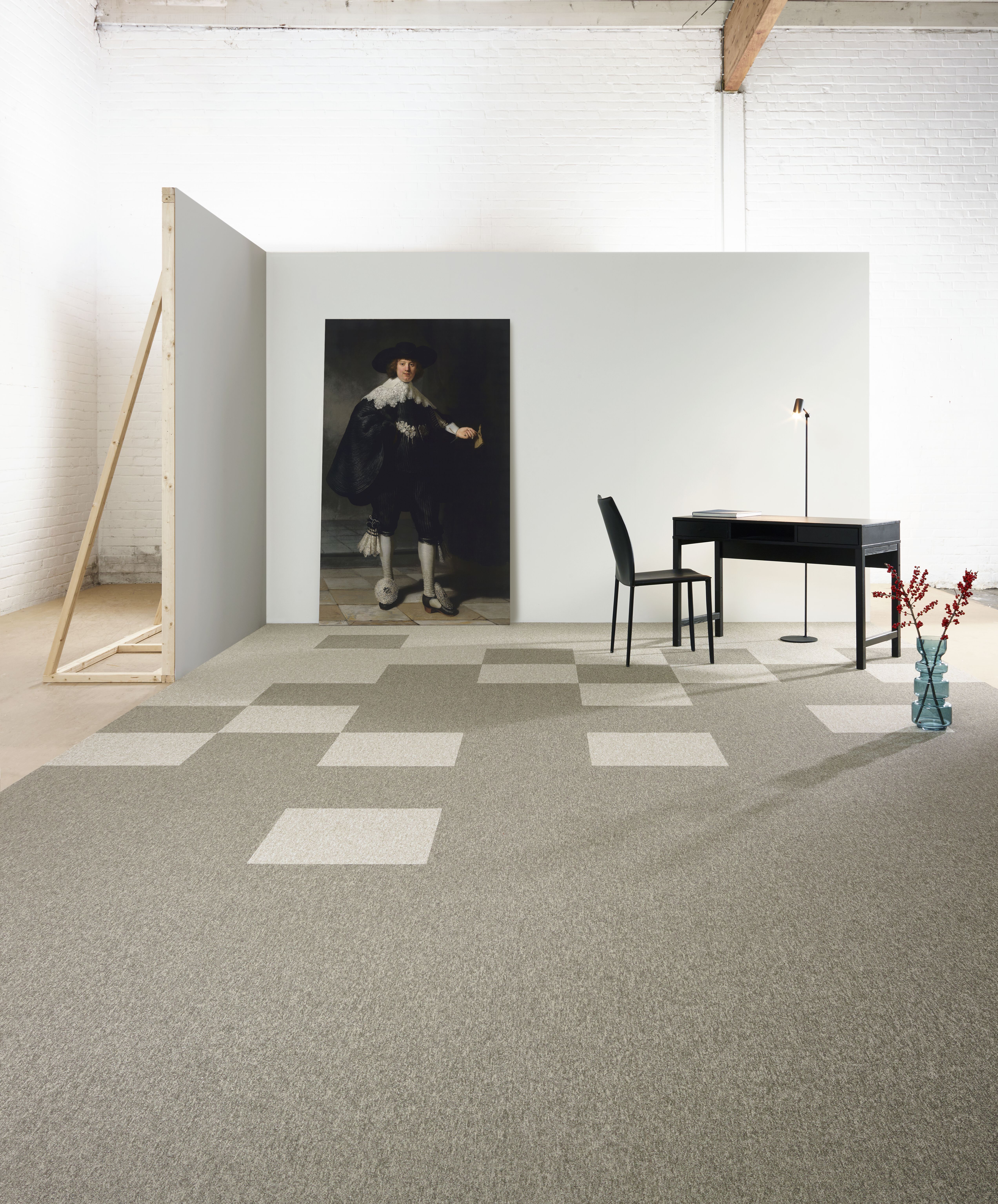 Textilplatta - Nordic Tradition Linen 50x50cm - 4