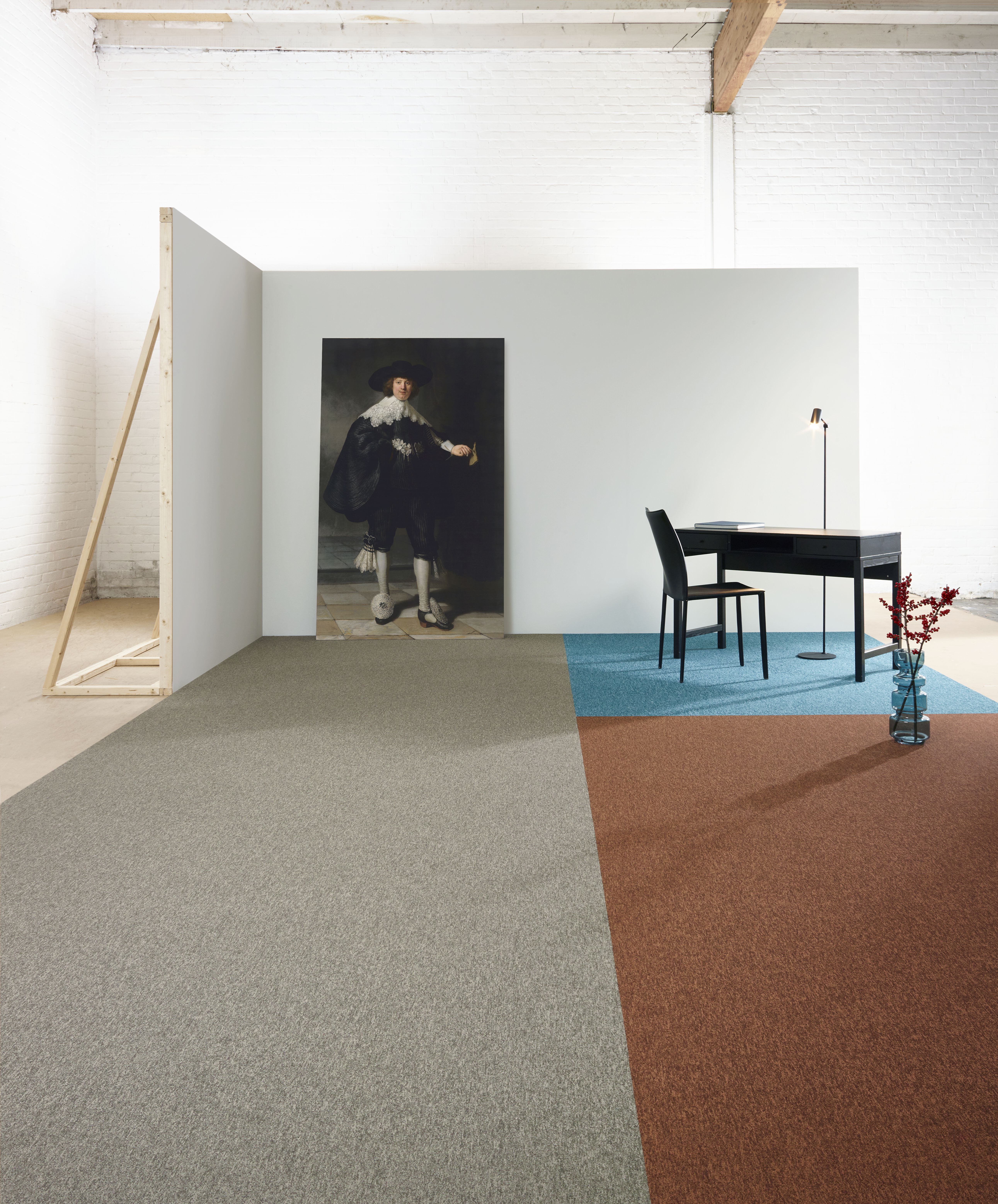 Textilplatta - Nordic Tradition Peat 50x50cm - 11