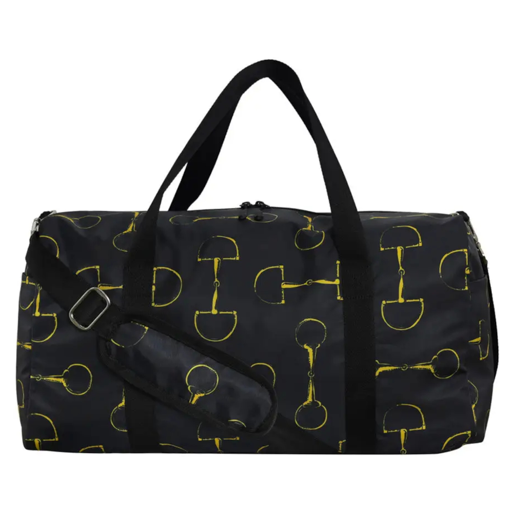 Duffel Bag AWST Intl Vintage Snaffle Bits Black