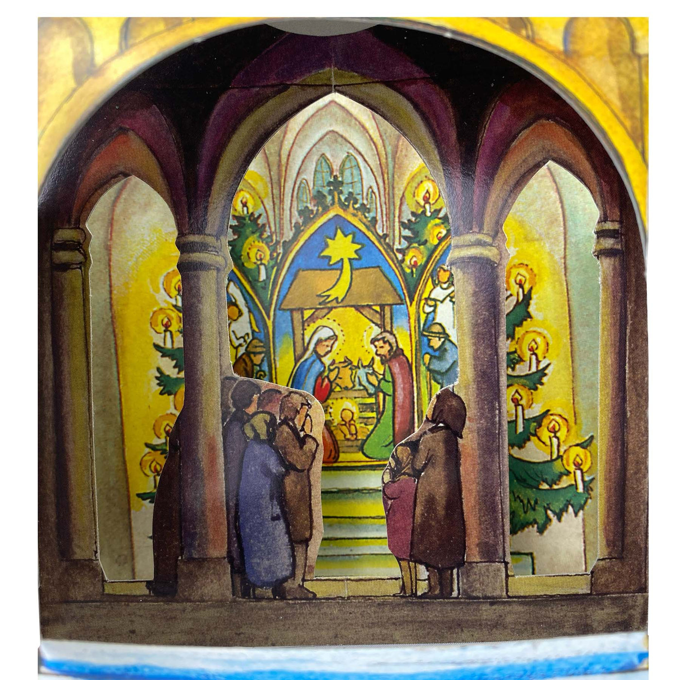 Advent Calendar 3D Chirch 1956 - 4