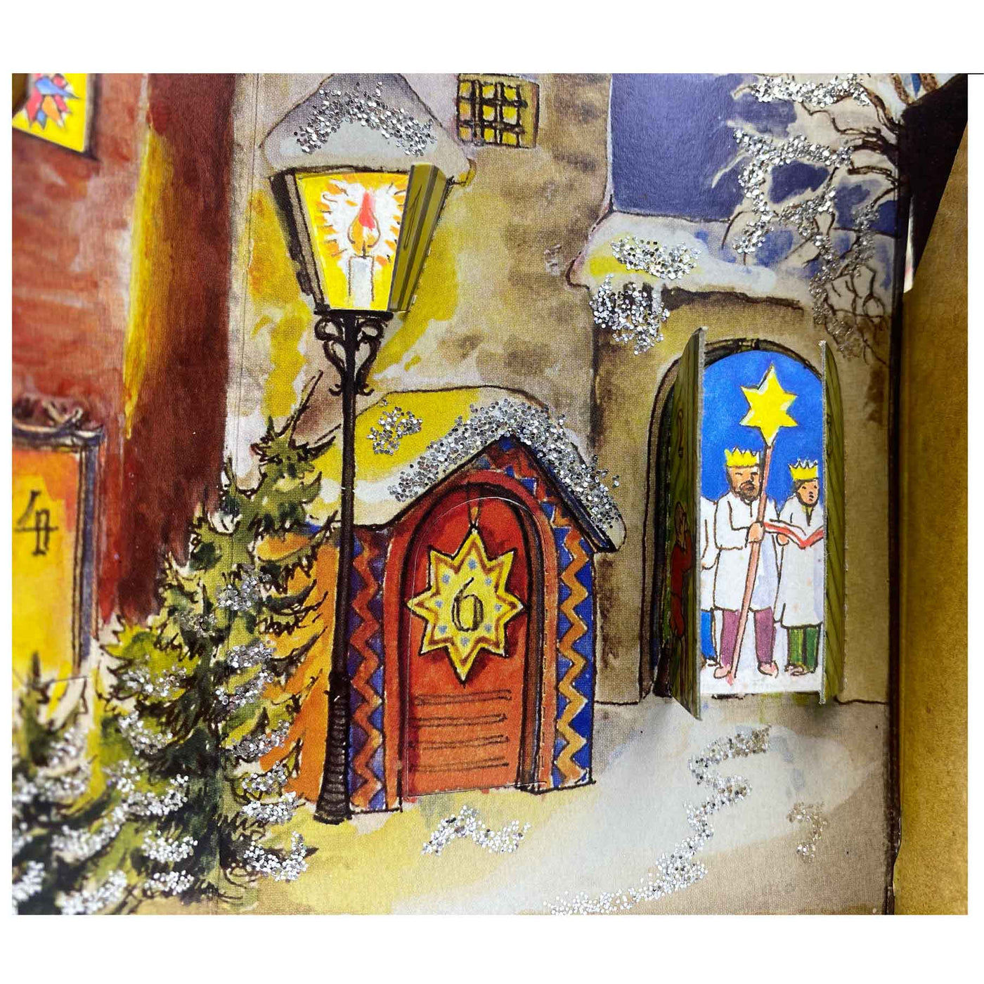 Advent Calendar 3D Chirch 1956 - 5